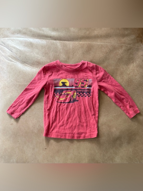Disney Jumping Beans Other - Jumping Beans Disney Long Sleeve Lightning McQueen T-Shirt Size 18M
